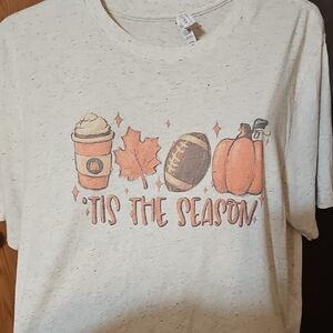 Bella Canvas Cream 'Tis the Season' Short Sleeve Tee